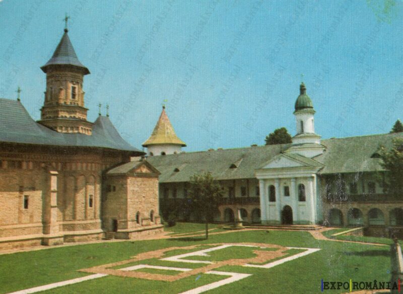 Carte poștală Manastirea Neamt - anii '70 - 01