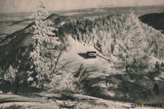 Carte poștală Muntii Bucegi Cabana Diham - anii '40 - 01