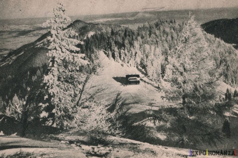 Carte poștală Muntii Bucegi Cabana Diham - anii '40 - 01