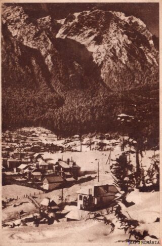 Carte poștală Muntii Bucegi - anii '50 - 01