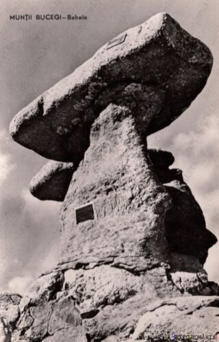 Carte poștală Muntii Bucegi Babele - anii '60 - 03