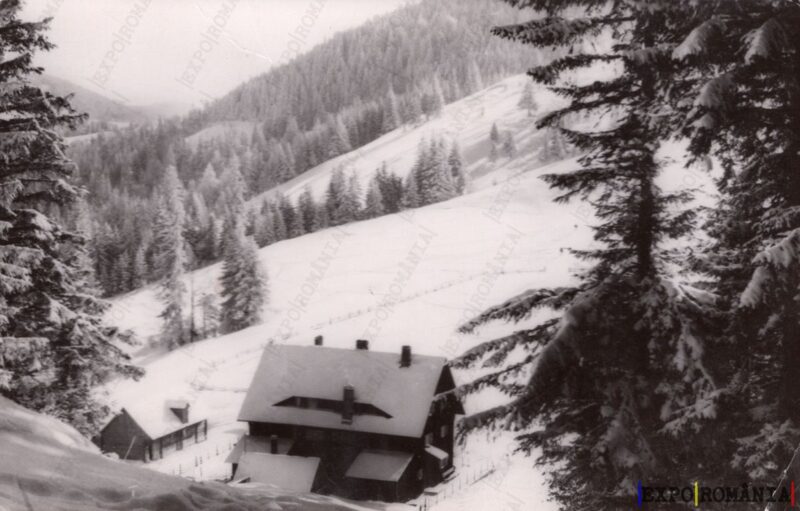 Carte poștală Muntii Bucegi Cabana Diham - anii '60 - 02