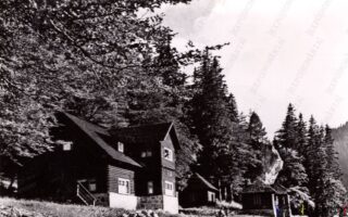 Carte poștală Muntii Bucegi Cabana Poiana Stanii - anii '60