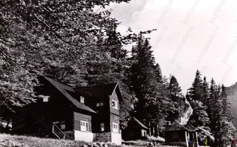 Carte poștală Muntii Bucegi Cabana Poiana Stanii - anii '60