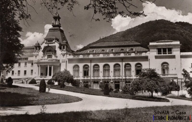 Carte poștală Sinaia Casa de Cultura - anii '60