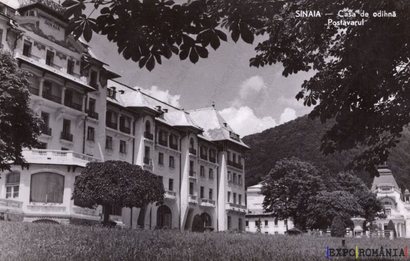 Carte poștală Sinaia Casa de Odihna Postavarul - anii '60