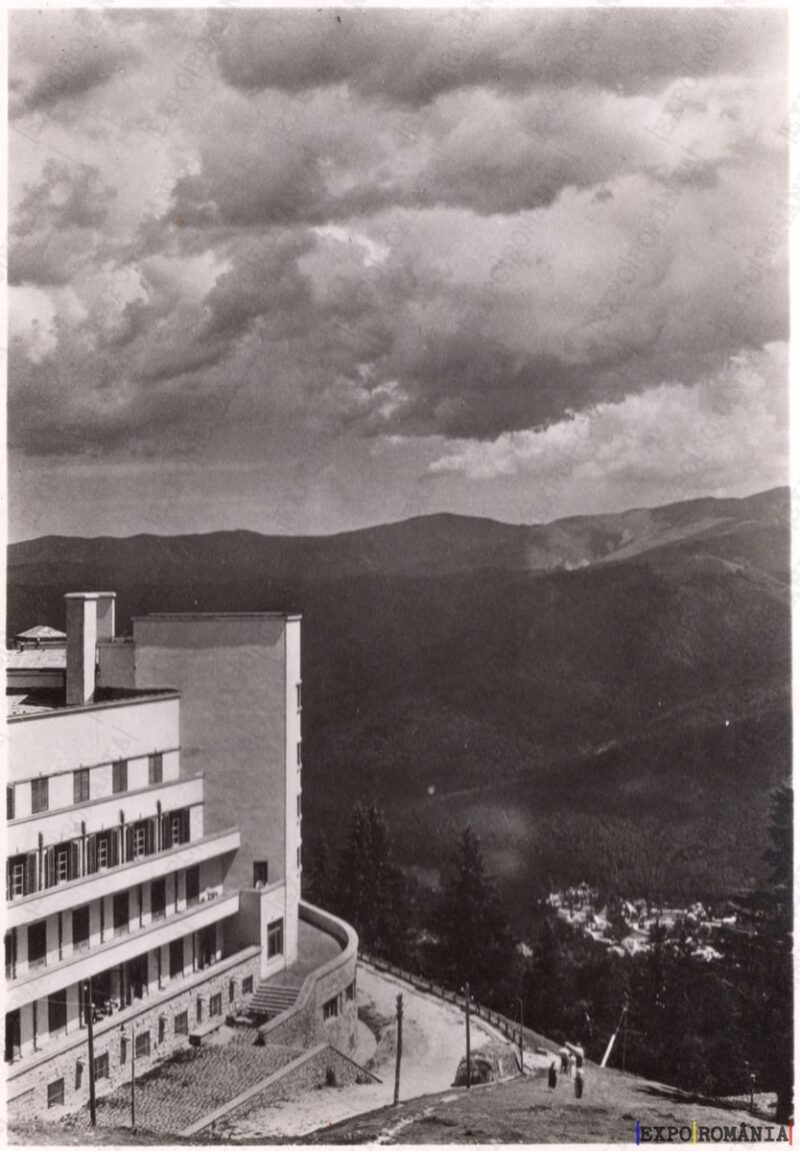 Carte poștală Sinaia Hotel Cota 1400 - anii '60 - 02
