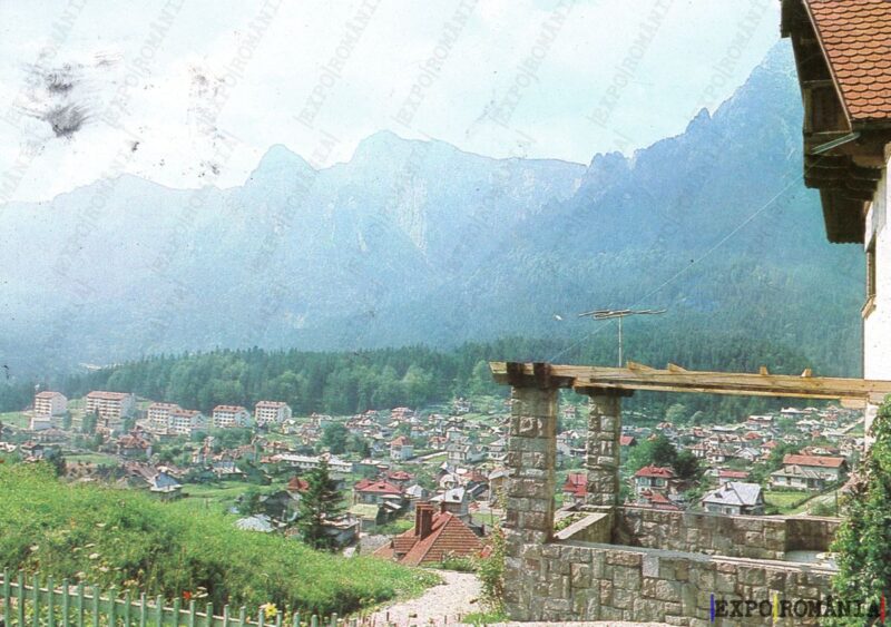 Carte poștală Busteni Valea Alba - anii '70