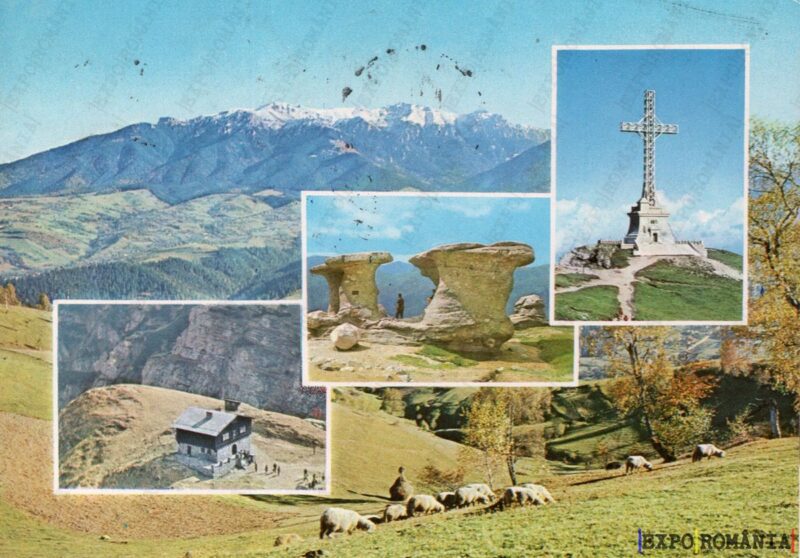 Carte poștală Muntii Bucegi - anii '70 - 04