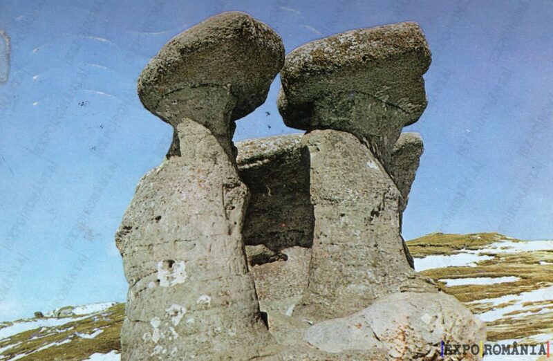 Carte poștală Muntii Bucegi Babele - anii '70 - 02