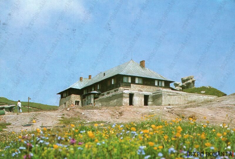 Carte poștală Muntii Bucegi Cabana Babele - anii '70 - 01
