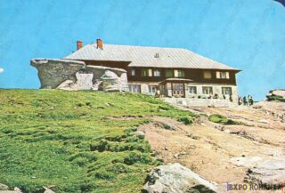 Carte poștală Muntii Bucegi Cabana Babele - anii '70 - 02