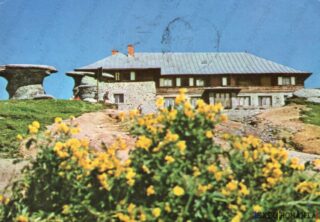 Carte poștală Muntii Bucegi Cabana Babele - anii '70 - 03