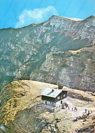 Carte poștală Muntii Bucegi Cabana Caraiman - anii '70 - 01