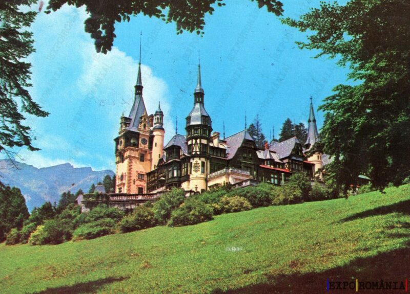 Carte poștală Sinaia Castelul Peles - anii '70 - 01