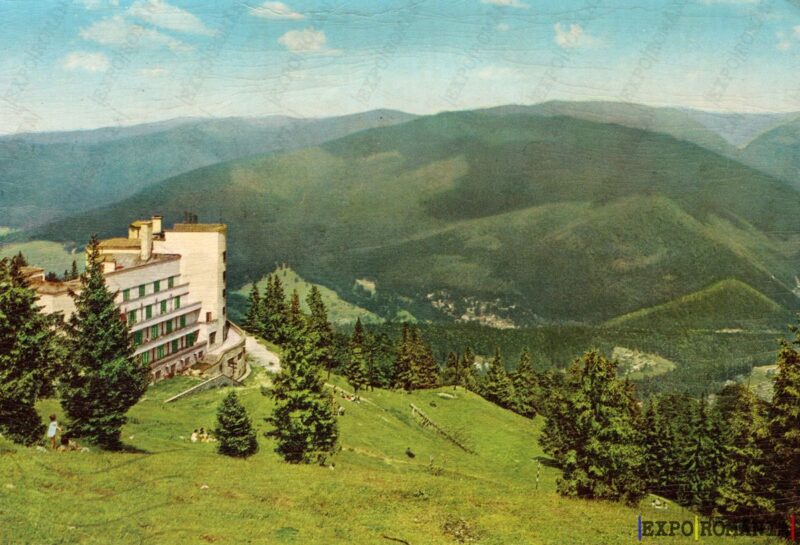 Carte poștală Sinaia Hotel Cota 1400 Vara - anii '70