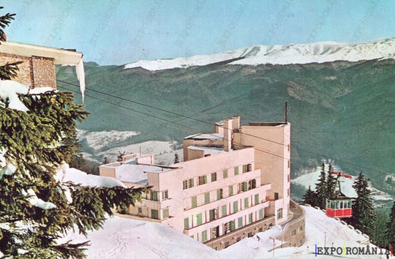 Carte poștală Sinaia Hotel Cota 1400 - anii '70 - 06