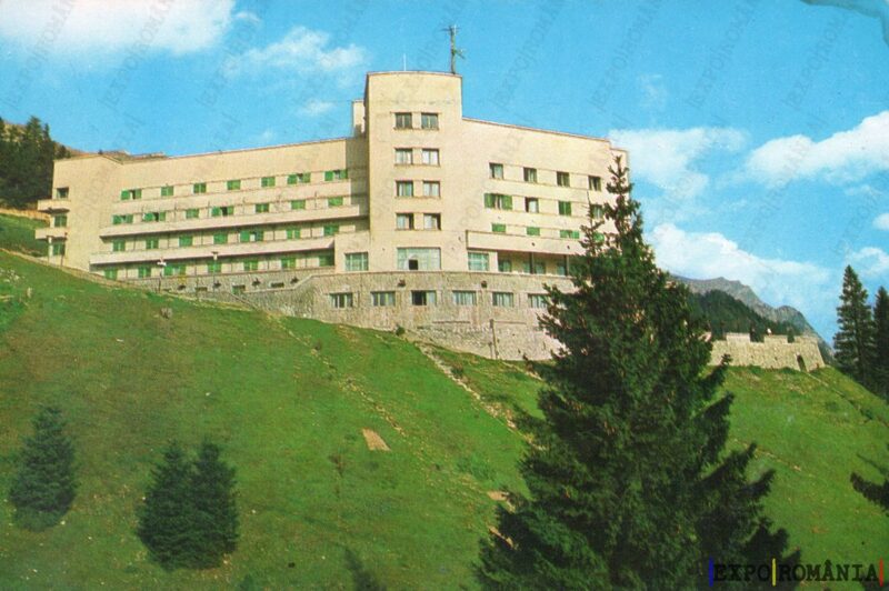 Carte poștală Sinaia Hotel Cota 1400 - anii '70 - 07