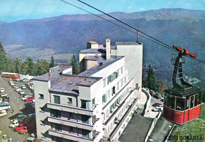 Carte poștală Sinaia Telecabina Cota 1400 - anii '70 - 03