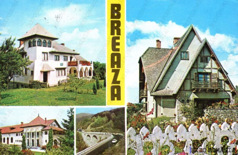Carte poștală Breaza - anii '80
