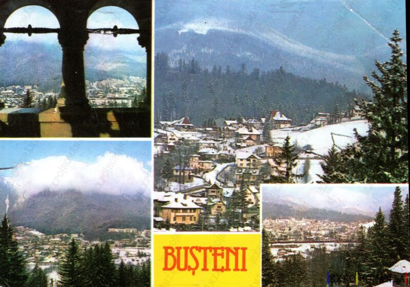 Carte poștală Busteni - anii '80 - 05