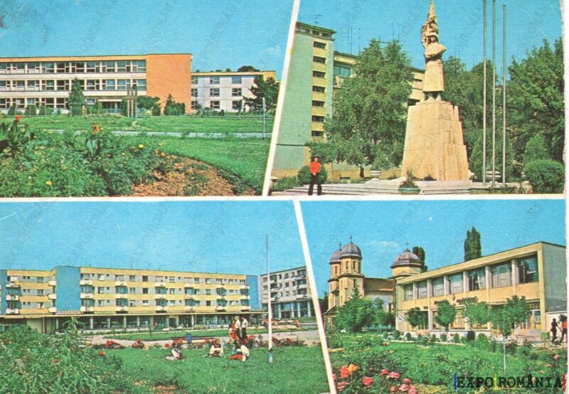 Carte poștală Satu Mare Negresti Oas Livada - anii '80