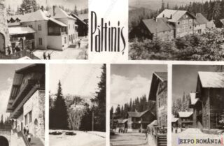 Carte poștală Paltinis Iarna - anii '60