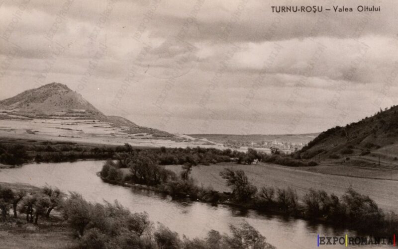 Carte poștală Turnu Rosu Valea Oltului - anii '60