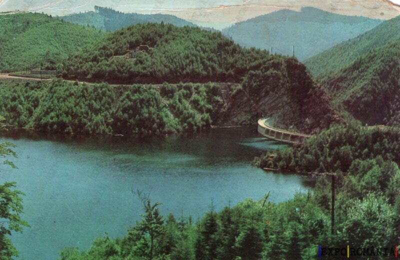 Carte poștală Barajul Negovaru Hidrocentrala Sadu - anii '70