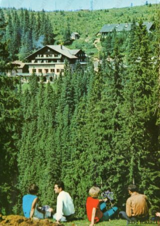 Carte poștală Paltinis - anii '70