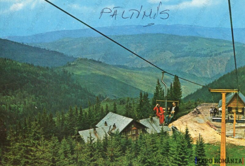 Carte poștală Paltinis Vara - anii '70