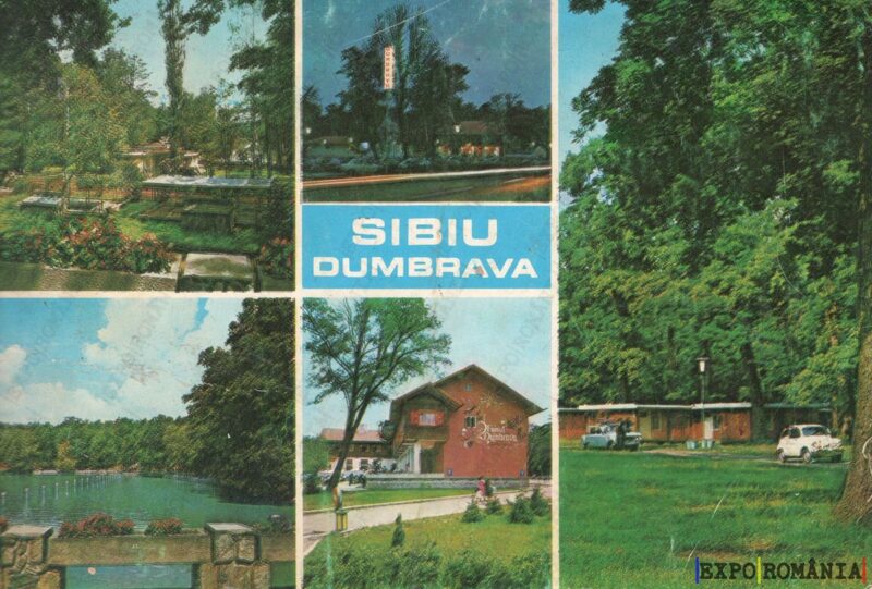 Carte poștală Dumbrava - anii '80