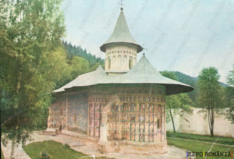 Carte poștală Manastirea Voronet - anii '70 - 03