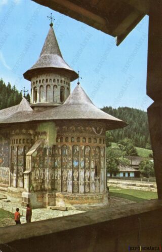 Carte poștală Manastirea Voronet - anii '70 - 06