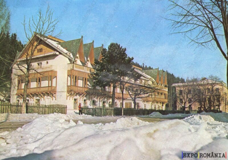 Carte poștală Vatra Dornei Complexul UGSR - anii '70