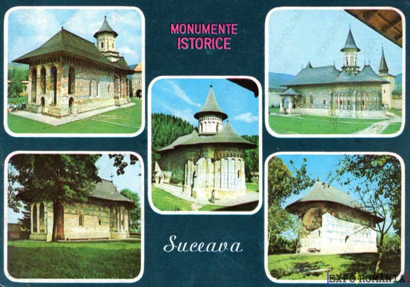 Carte poștală Monumente Istorice - anii '80 - 01