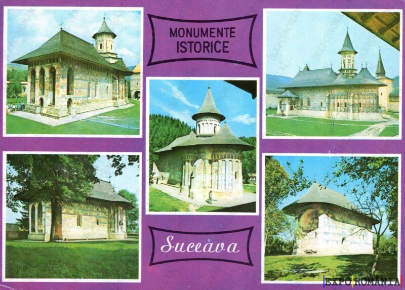 Carte poștală Monumente Istorice - anii '80 - 02