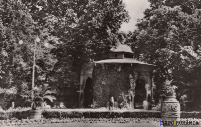 Carte poștală Buzias Pavilionul de Ape Minerale - anii '60