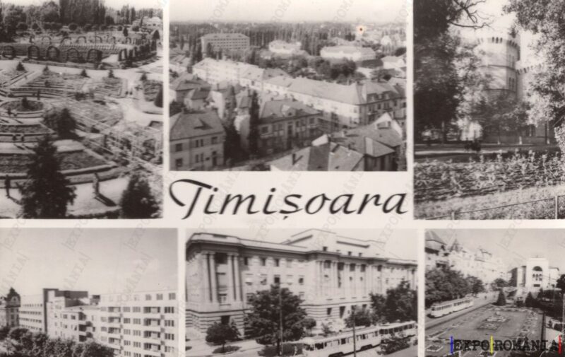 Carte poștală Timisoara - anii '60 - 01