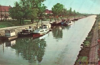 Carte poștală Timisoara Canalul Bega - anii '70