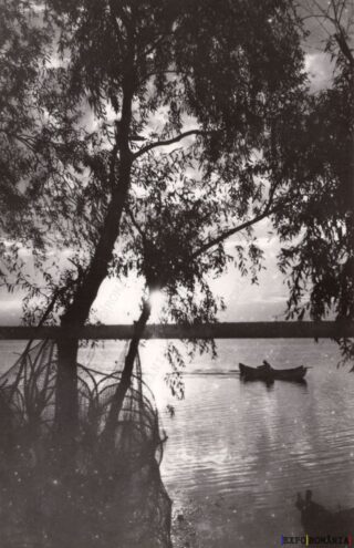 Carte poștală Delta Dunarii Noaptea - anii '60 - 01