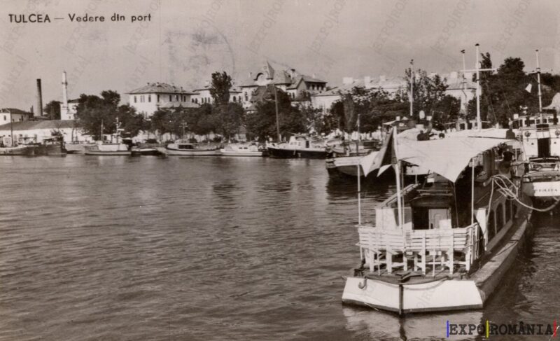 Carte poștală Tulcea Portul - anii '60 - 02