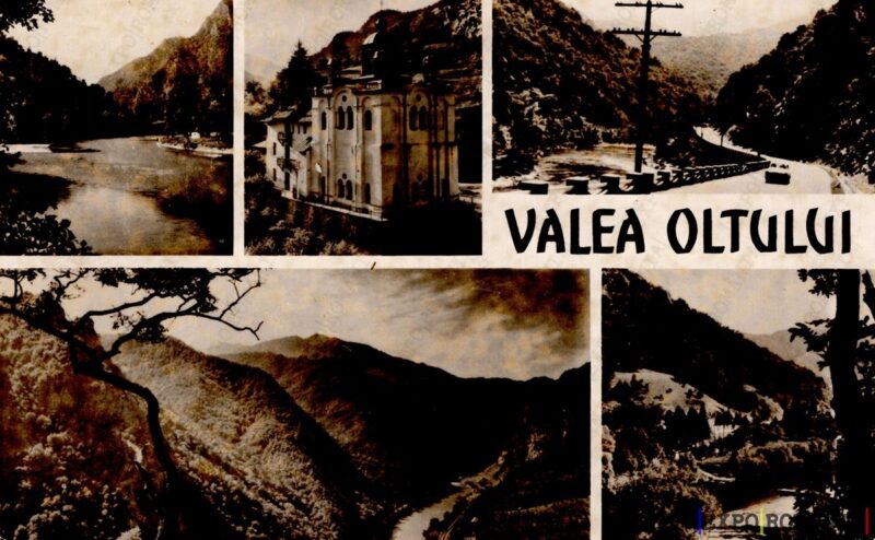 Carte poștală Valea Oltului - anii '60 - 02
