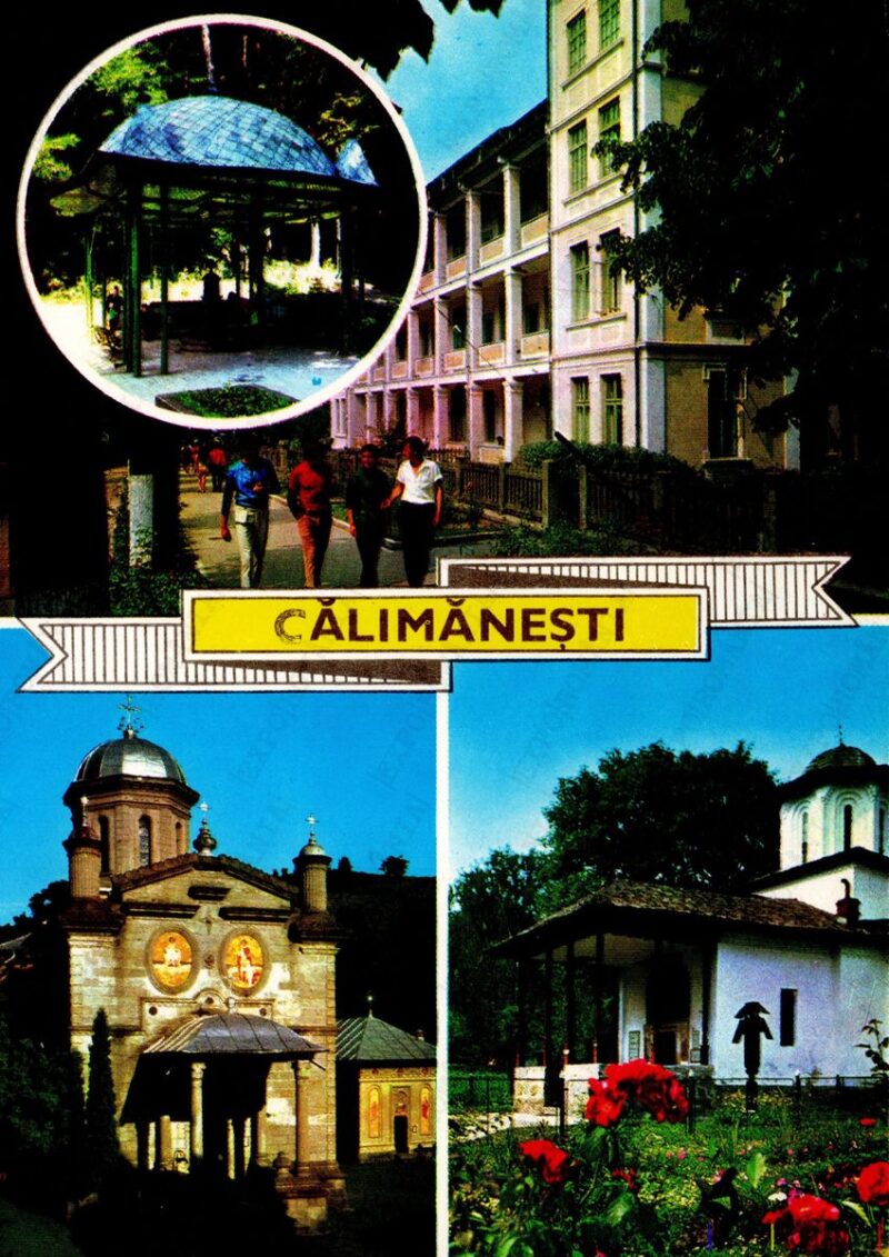 Carte poștală Calimanesti - anii '70 - 01
