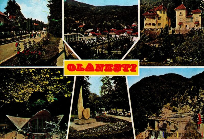 Carte poștală Olanesti - anii '70 - 02