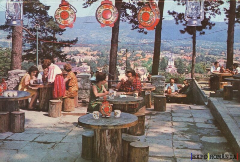 Carte poștală Ramnicu Valcea Cabana Capela - anii '70