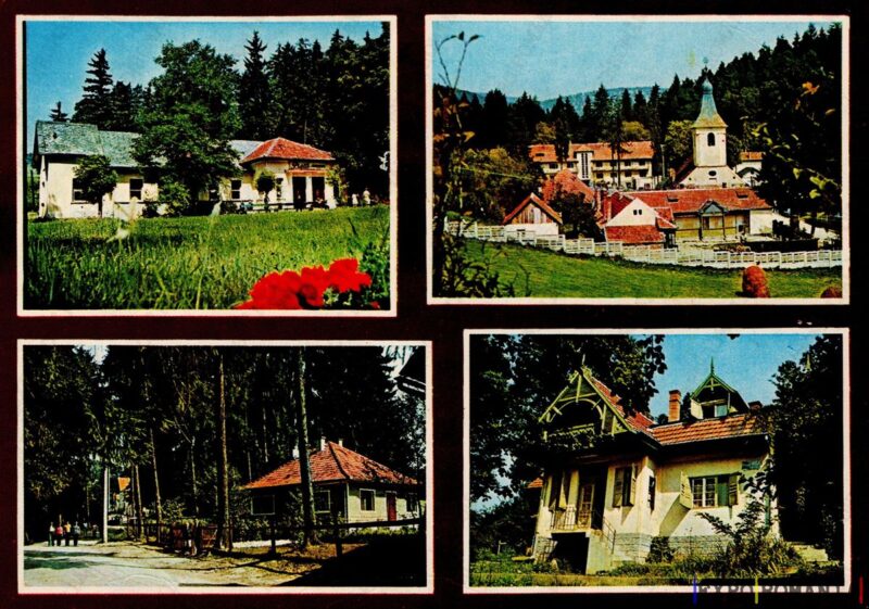 Carte poștală Valcele Izvoarele Carbogazoase - anii '80