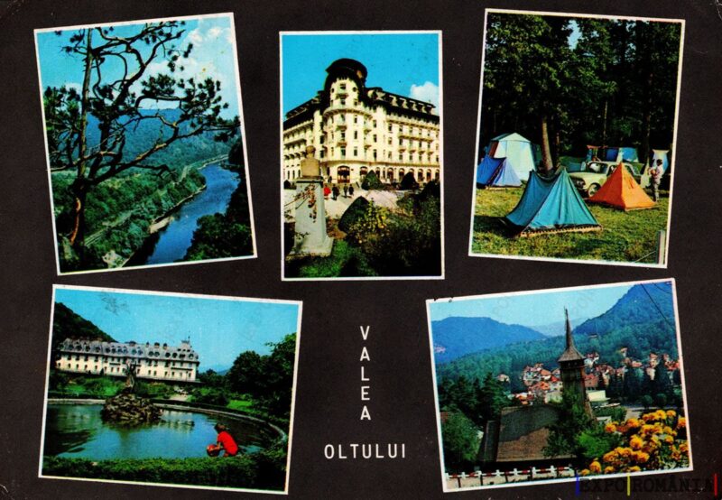 Carte poștală Valea Oltului - anii '80 - 04