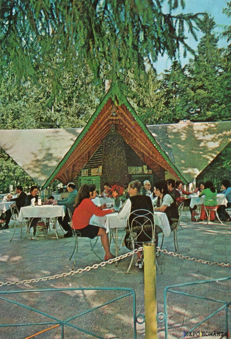 Carte poștală Soveja Complexul UGSR Terasa - anii '70