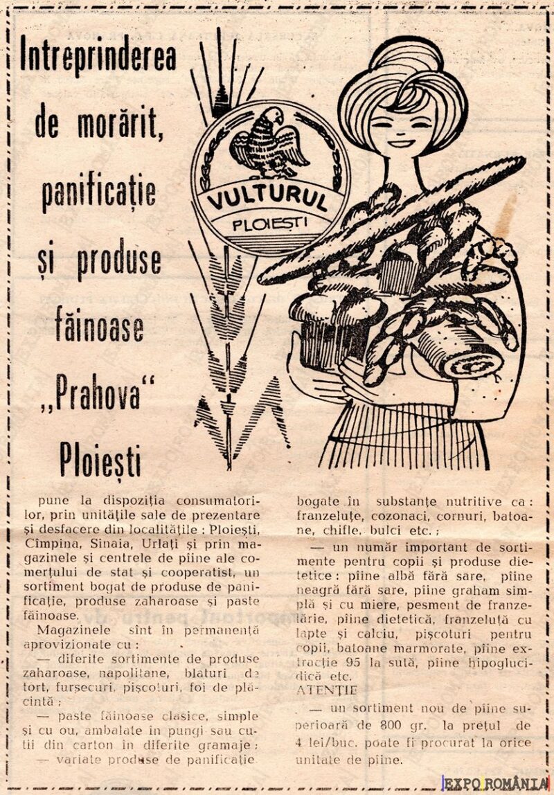 Produse de panificație și morărit din Ploiești